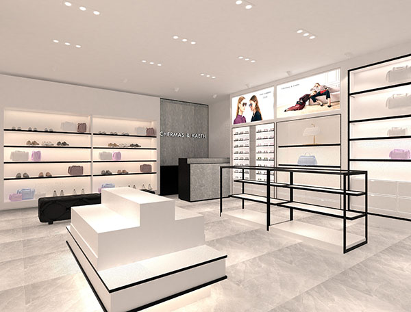 嘉艺展柜打造更加出色的鞋包店展柜